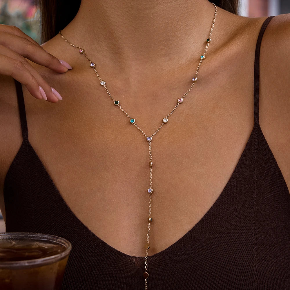 Luxury-Style Y Shape Necklace