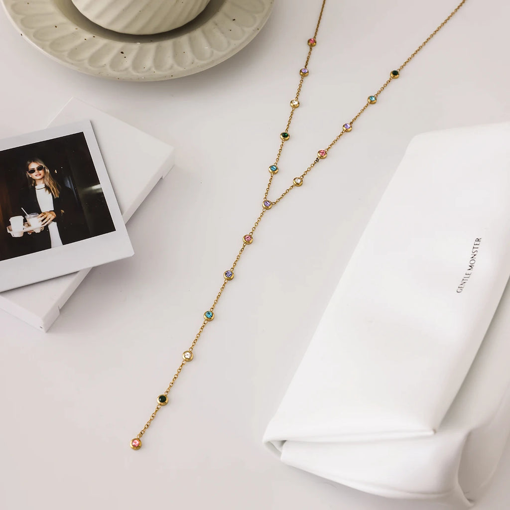 Luxury-Style Y Shape Necklace