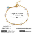 Sporty Geometric Zircon Bracelet