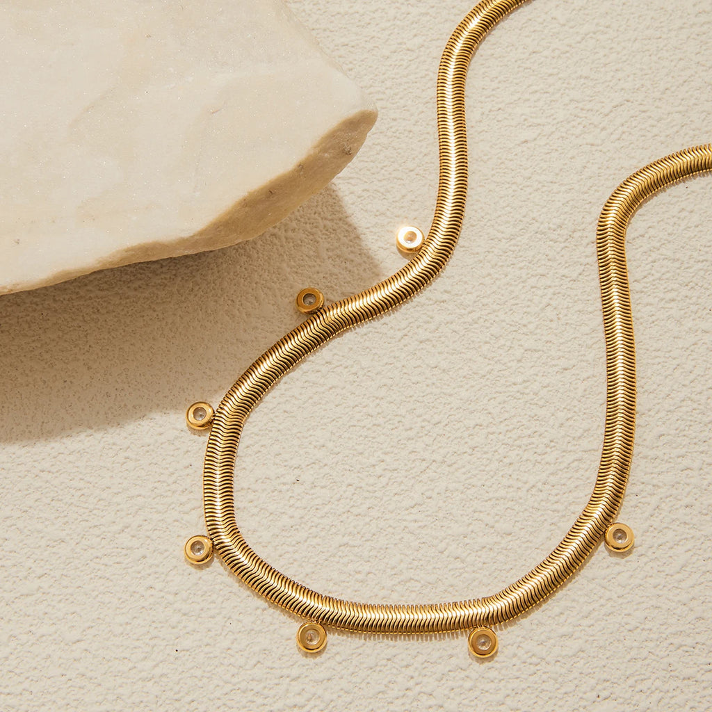 Snake Chain Stainless Steel Necklace