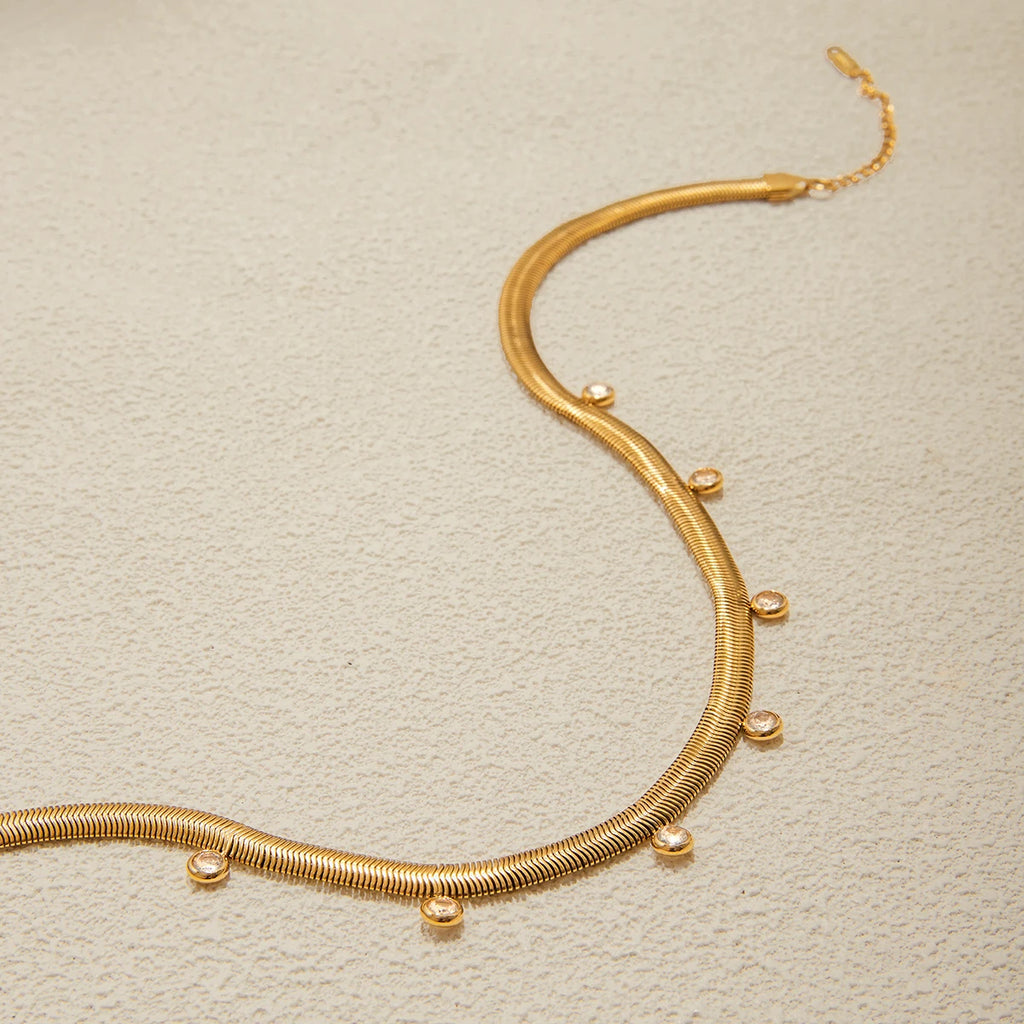 Snake Chain Stainless Steel Necklace