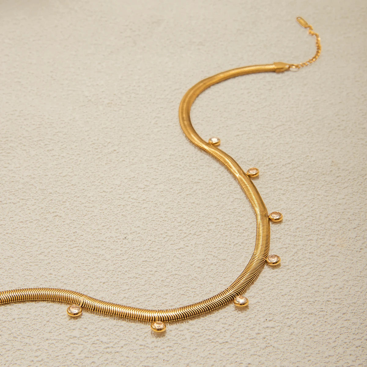 Snake Chain Stainless Steel Necklace