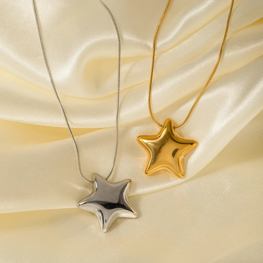 Hollow Heart Shape Pendant Necklace