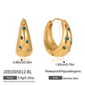 Delicate Crystal Clip Earrings