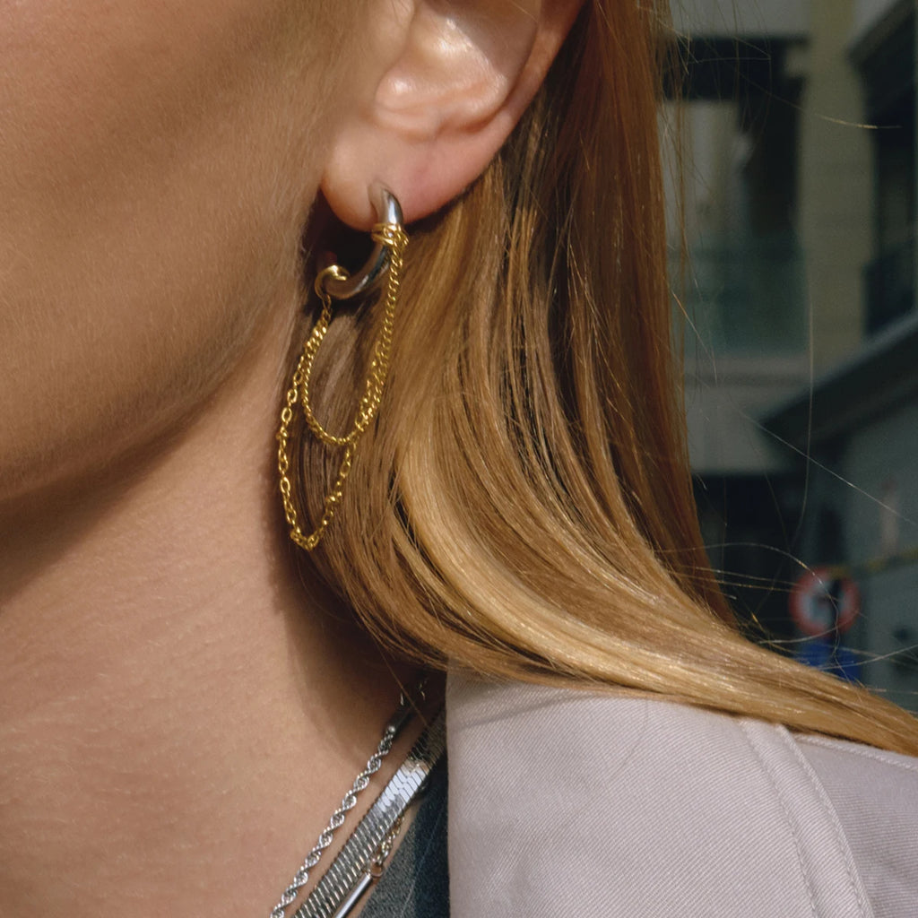 Minimalist Mixed Color Earrings