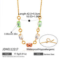 Multicolor Crystal Pendant Necklace