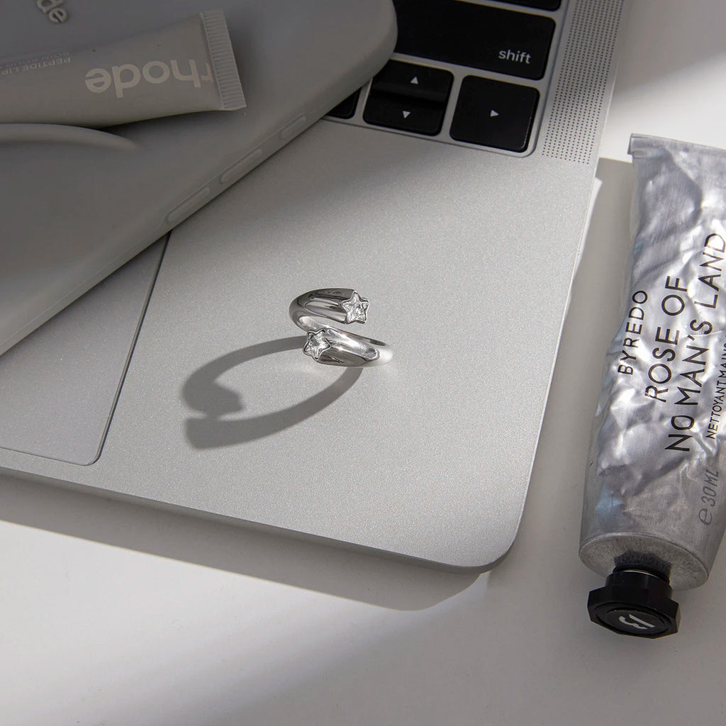 Classic Star Shape Zircon Rings