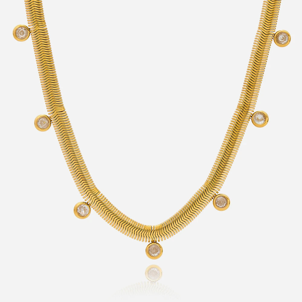 Snake Chain Stainless Steel Necklace