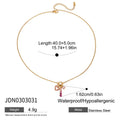 Pink Zirconia Heart Pendant Necklace