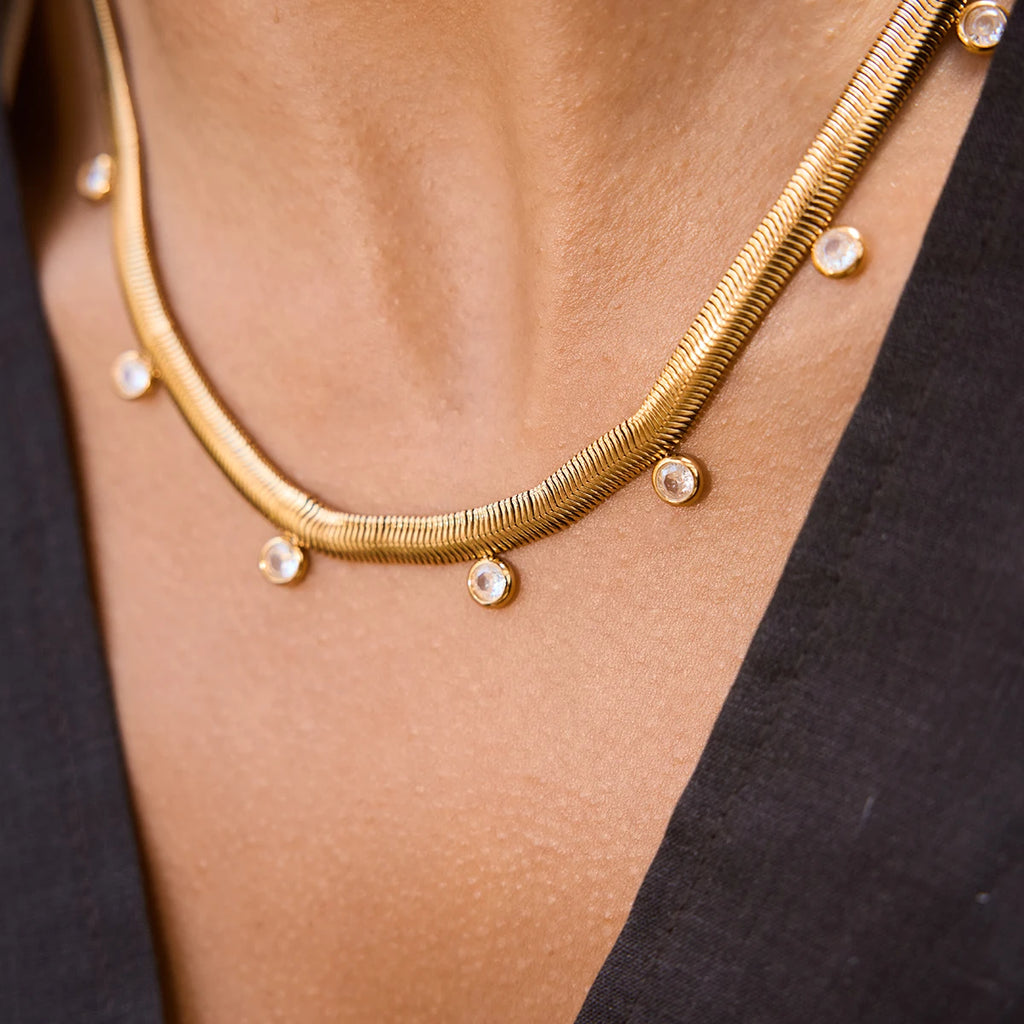 Snake Chain Stainless Steel Necklace