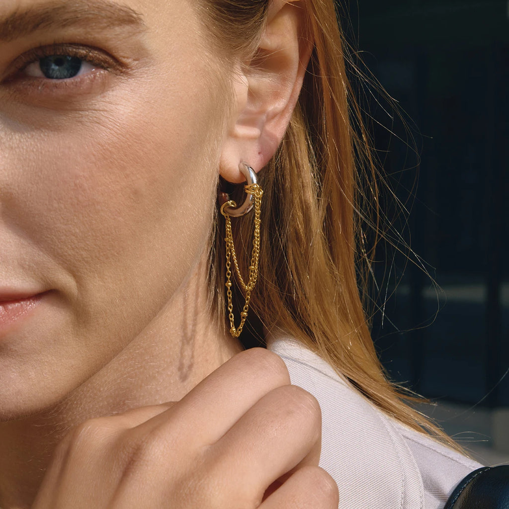 Minimalist Mixed Color Earrings