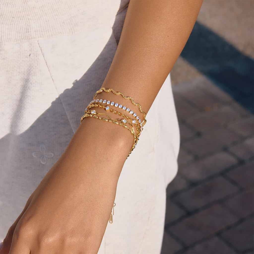 Delicate Zircon Bracelet