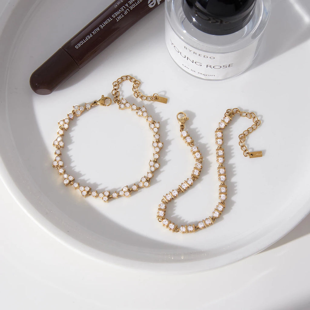 Delicate Zircon Tennis Bracelet