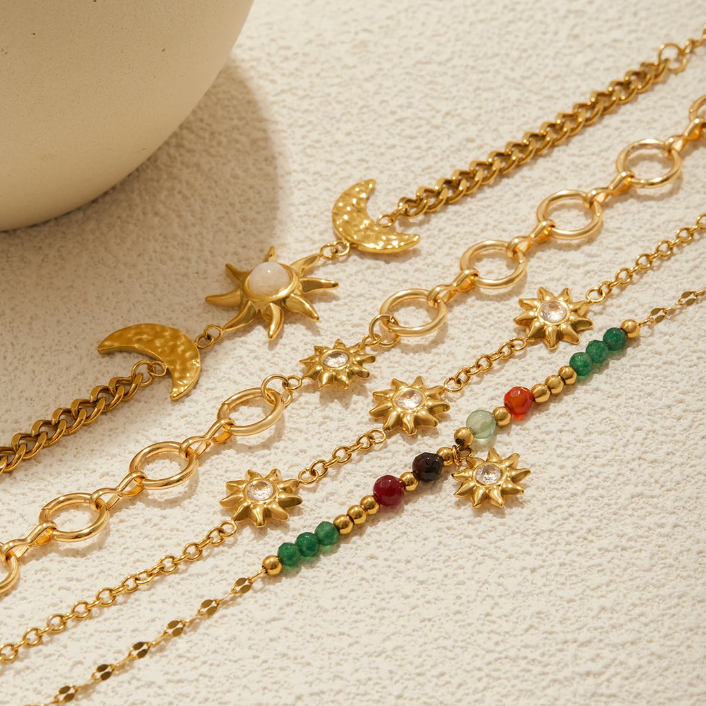 Color Star Moon Bracelet