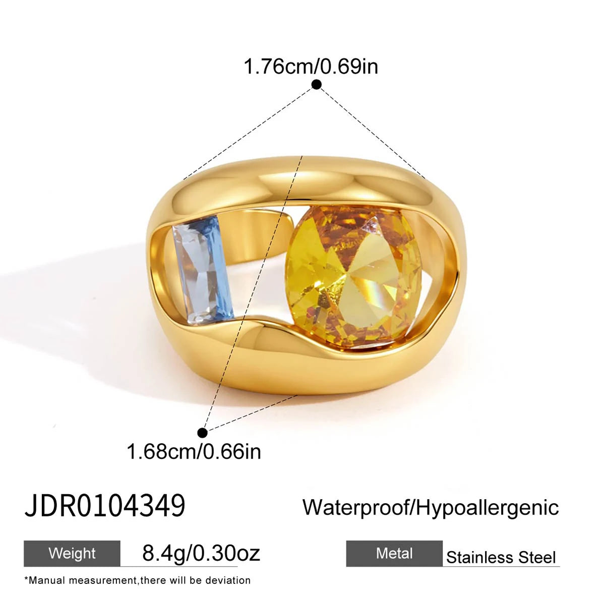 Sweet Colored Zircon Rings