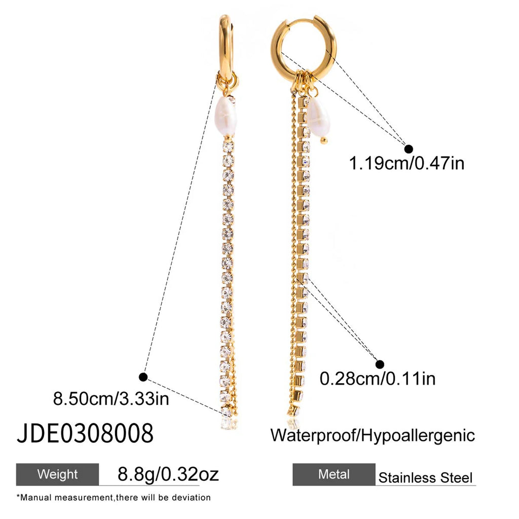 Freshwater Pearl Drop Earrings