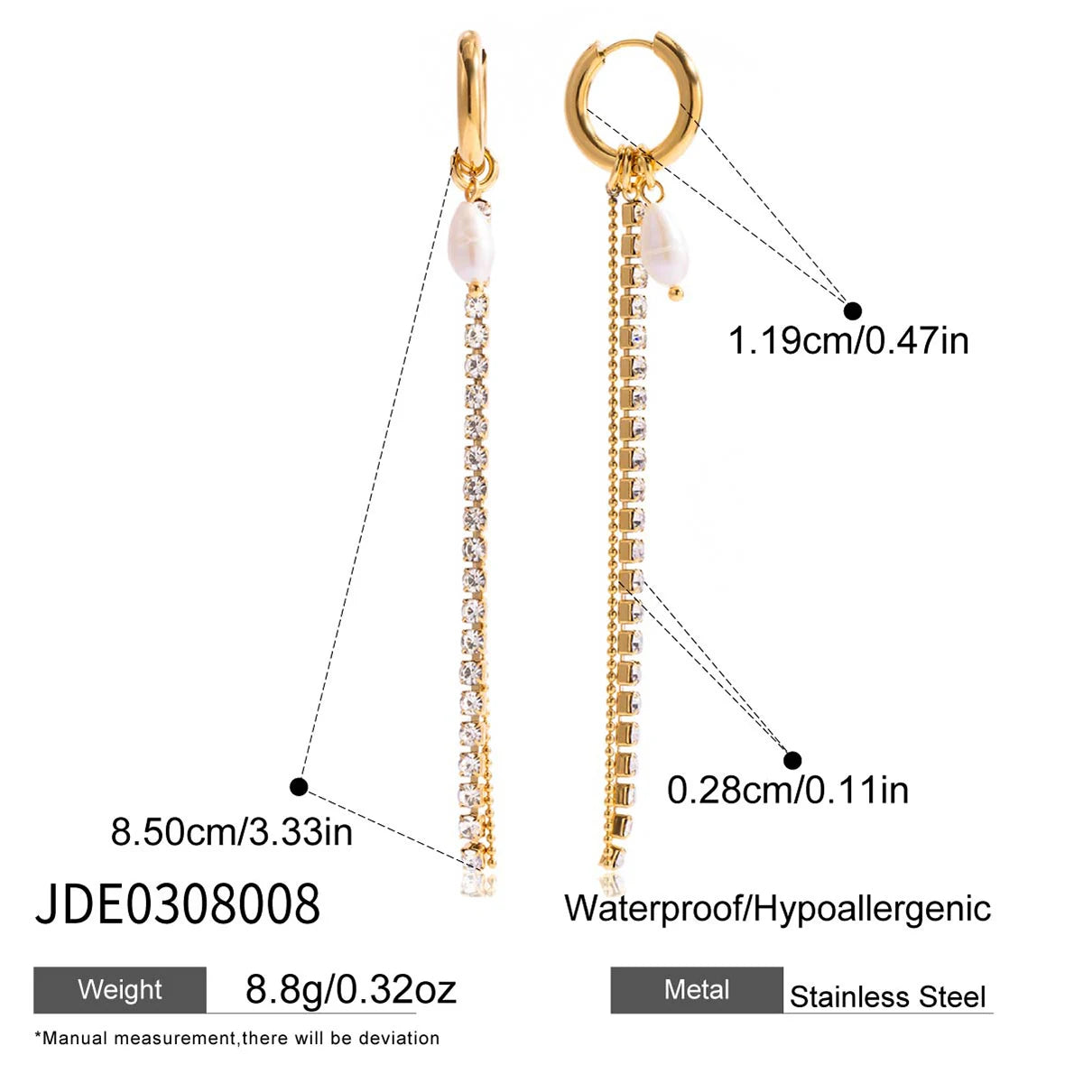 Freshwater Pearl Drop Earrings