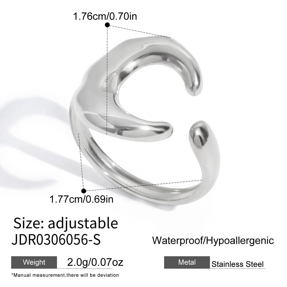 Classic Geometric Crystal Open Rings