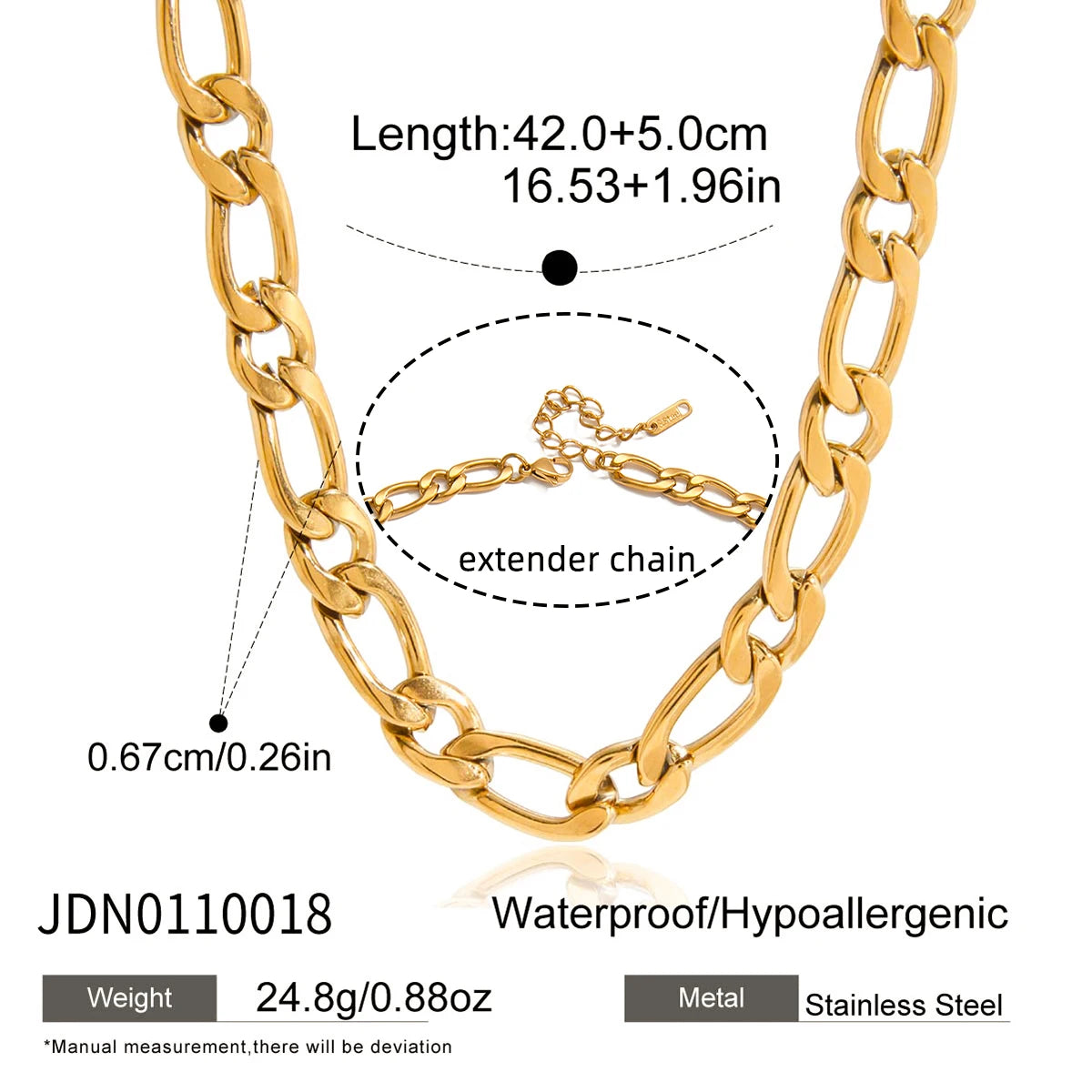 Chunky Chains Necklace