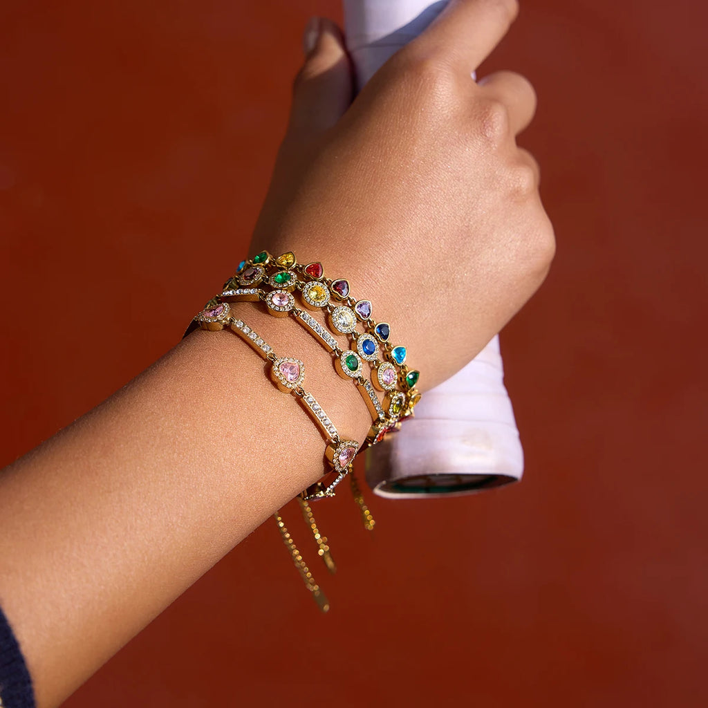 Luxury Geometric Zircon Bracelet