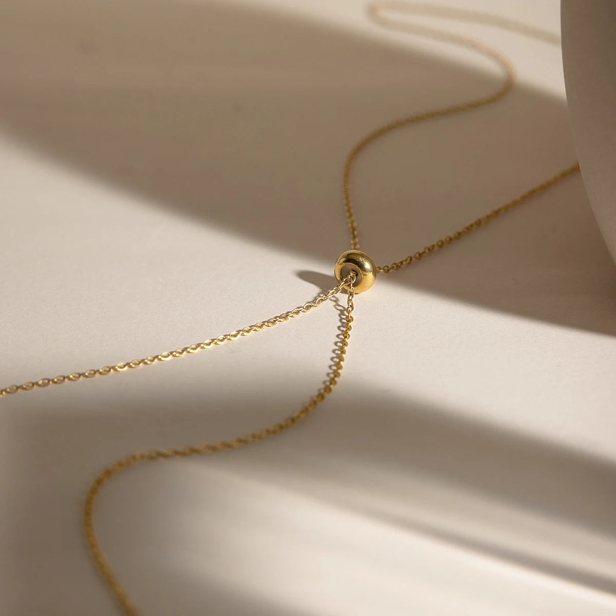 Water Drop Zircon Pendant Necklace