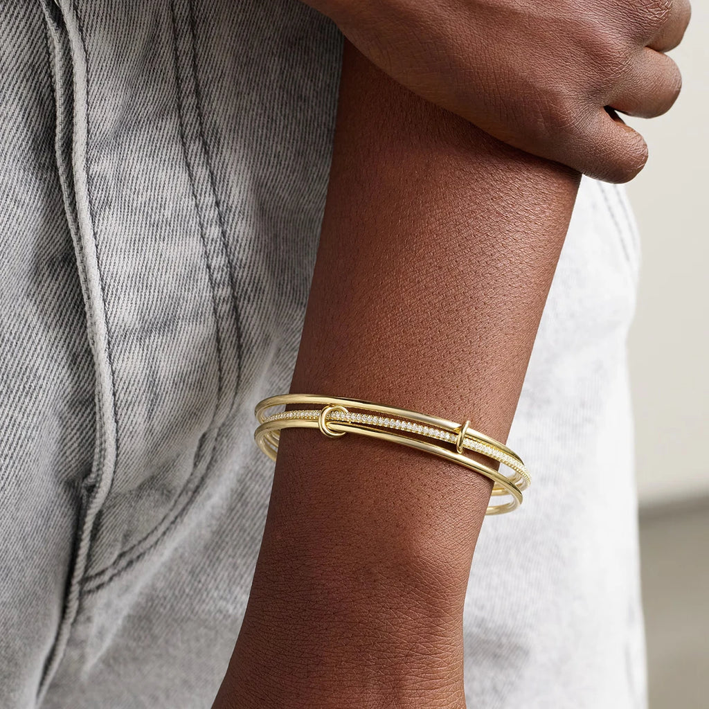 Zirconia Multi-layer Thin Bracelet