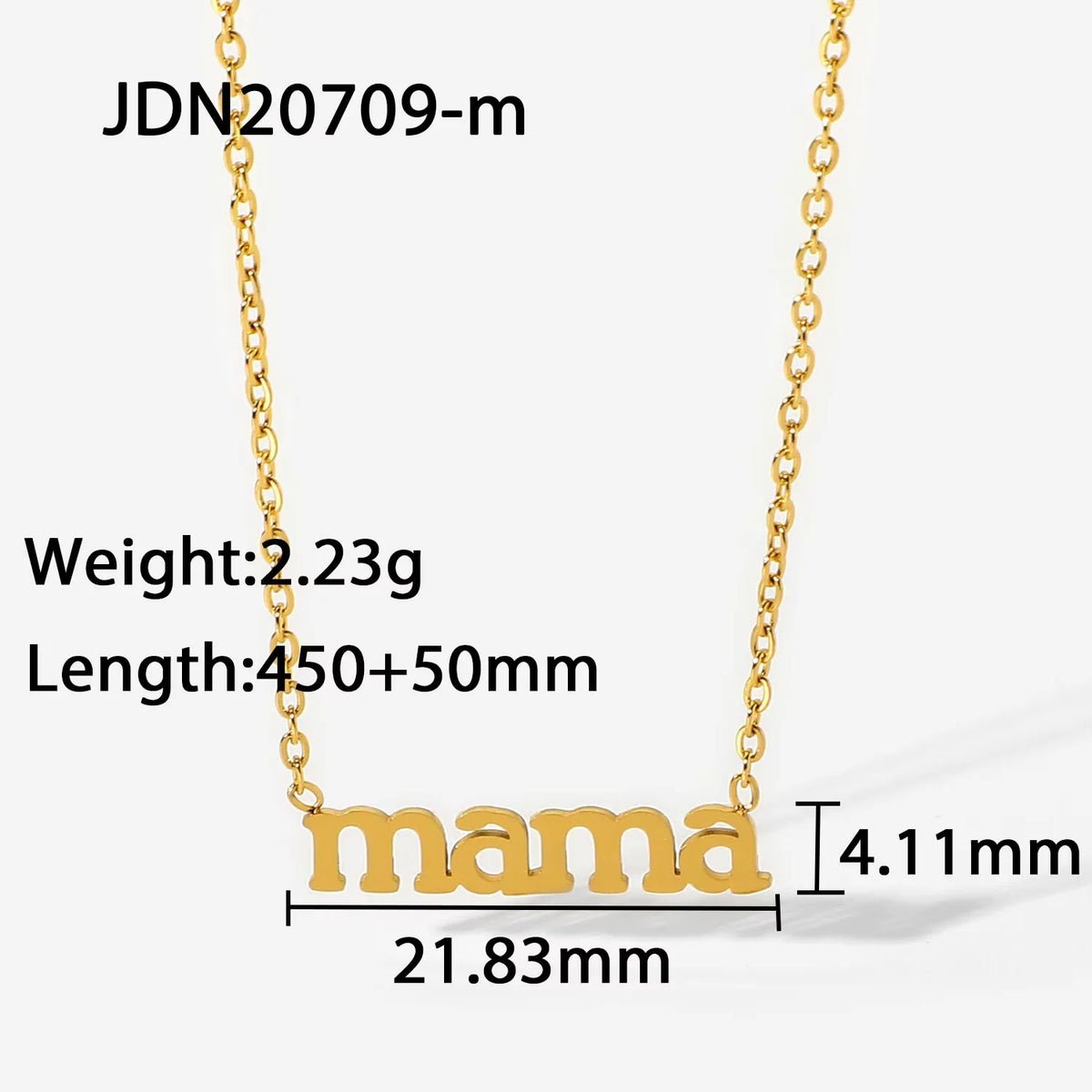 Geometric Zircon Pendant Necklace