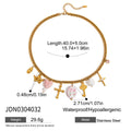 Cross Multi-Element Pendant Necklace