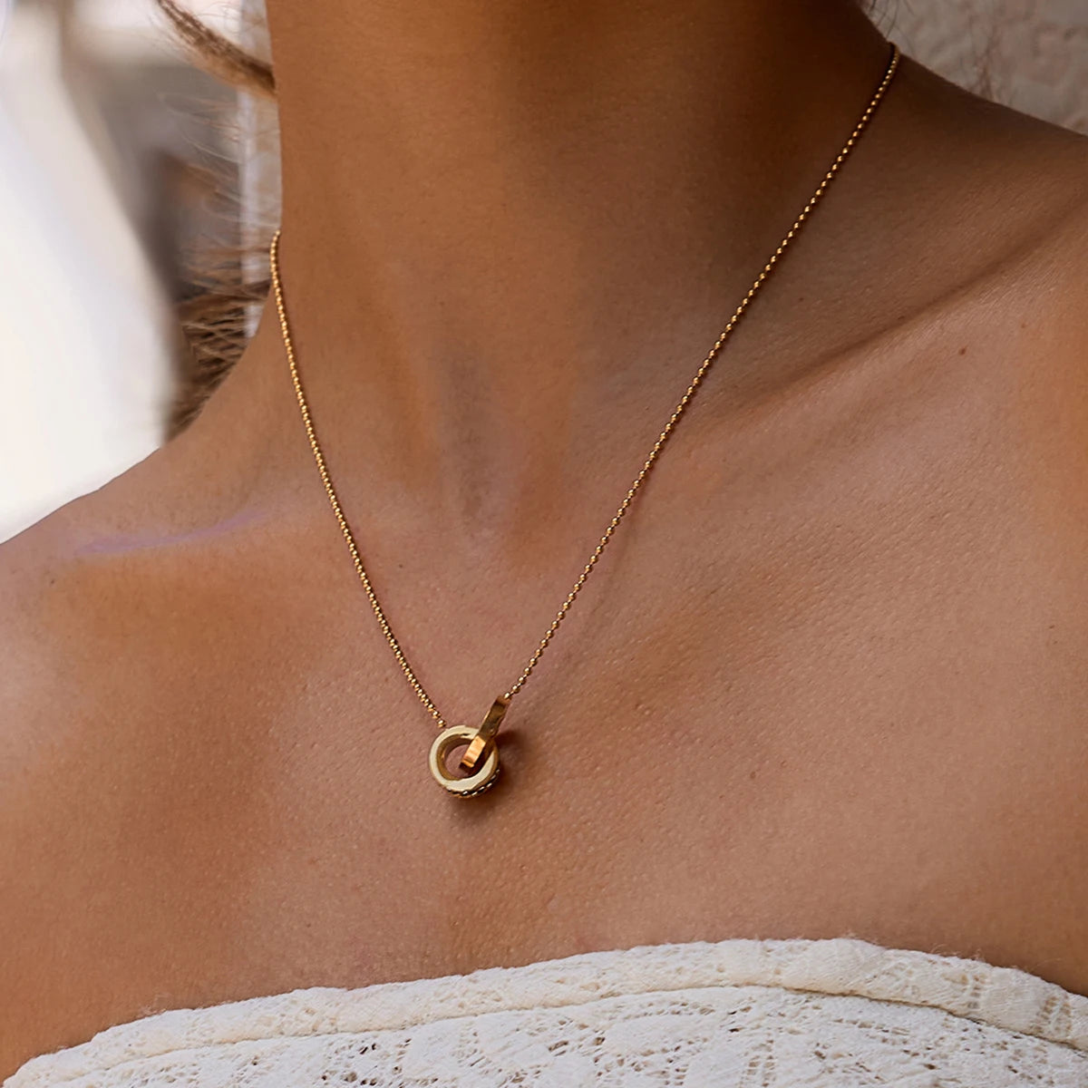 Lucky Beads Pendant Necklace