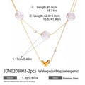 Pearl Heart Pendant Necklace