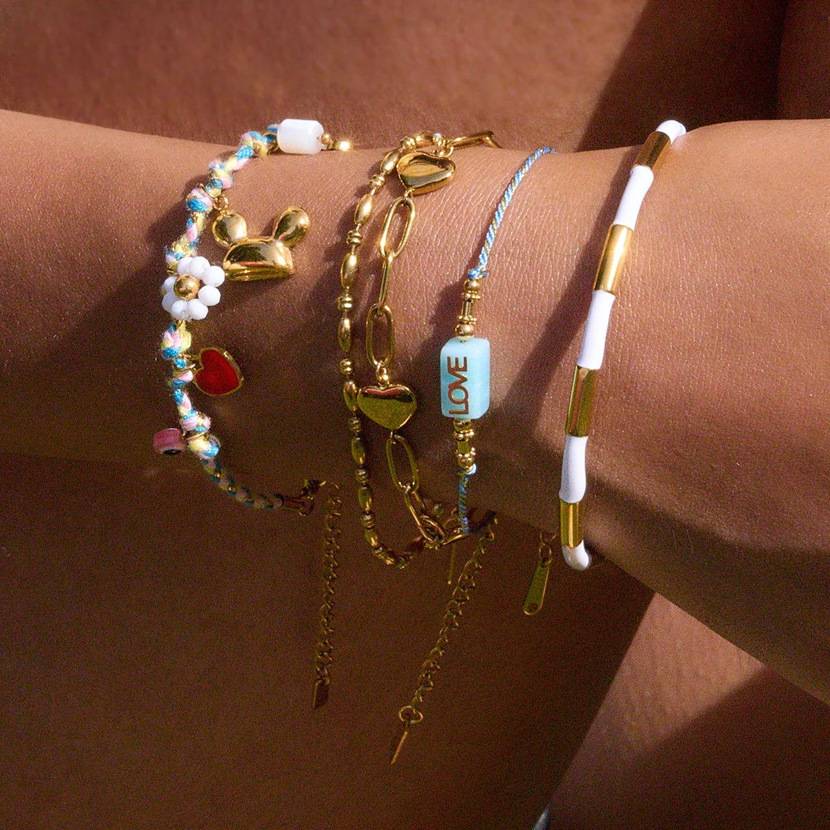 Vacation Style  Color Plated Bracelet