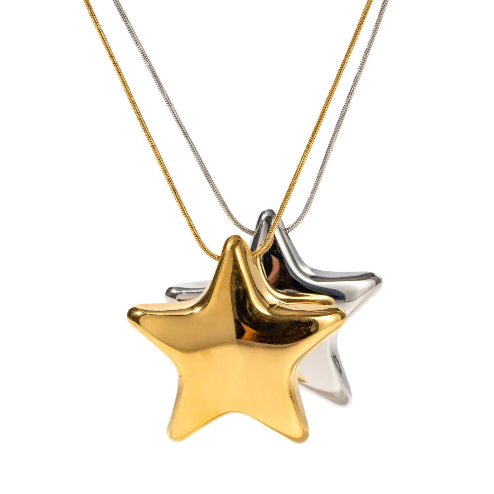 Hollow Heart Shape Pendant Necklace