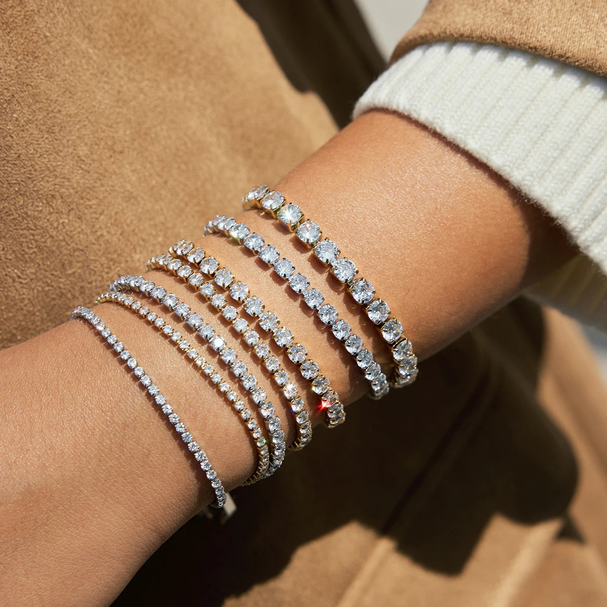Luxury Zircon Tennis Bracelet