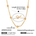 Sporty Zircon Tennis Racket Pendant Necklace