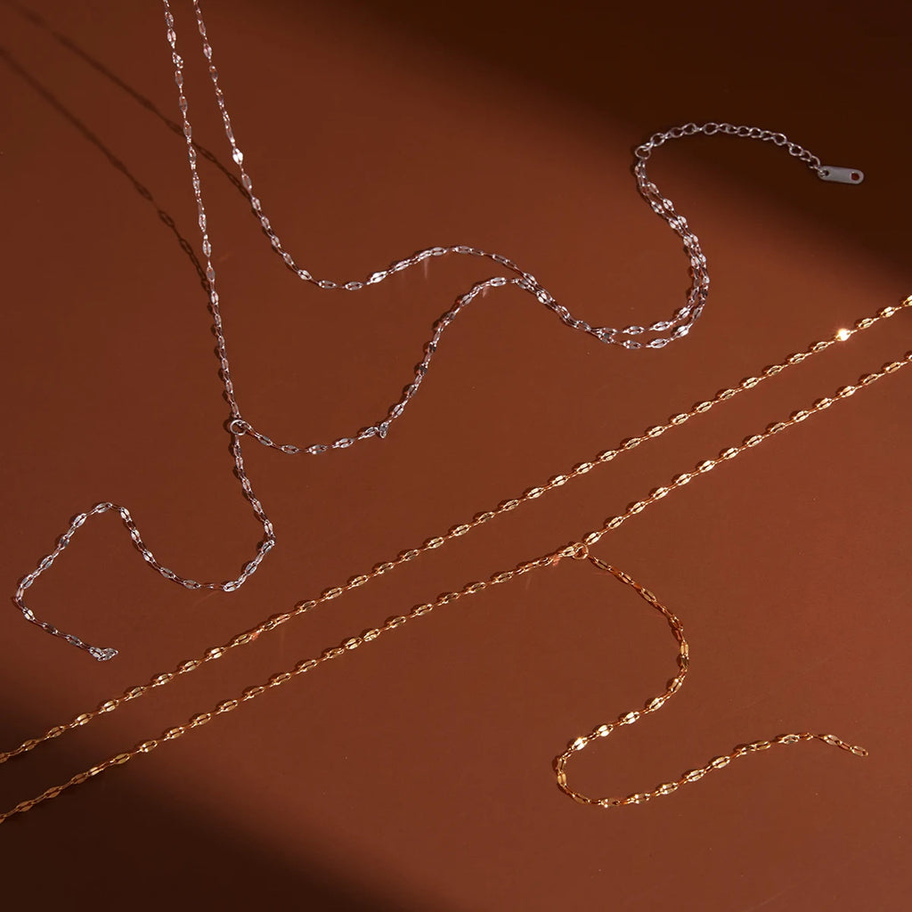 Minimalist Y Shape Chain Necklace