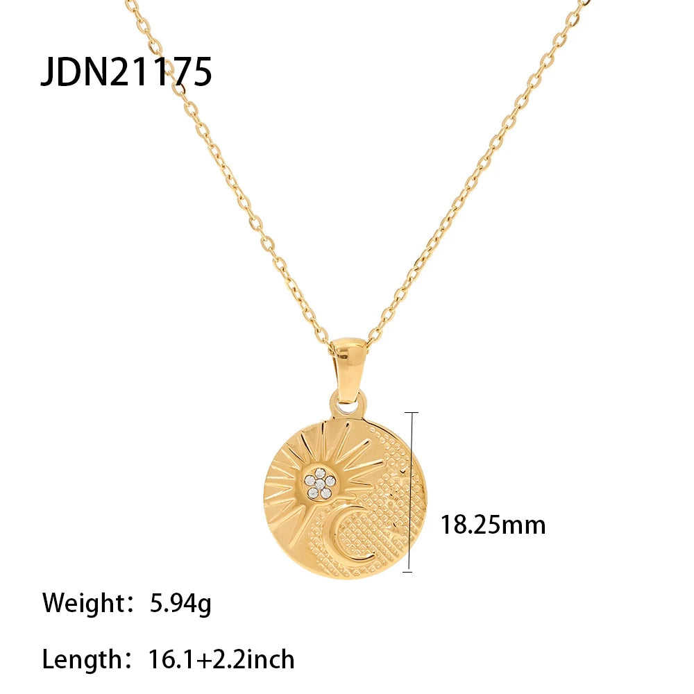 Coin Pendant Necklace