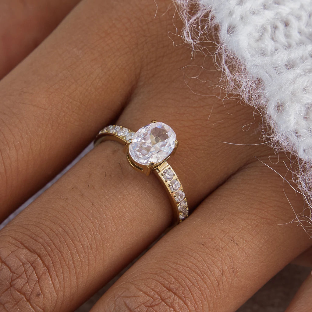 Stainless Steel Geometric Fashion Ring