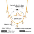 Classic Wave Shape Chain Necklace