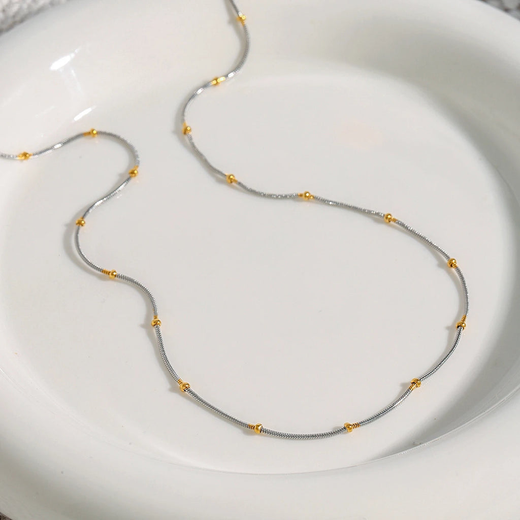 Versatile Beads Multi Layers Chain Necklace