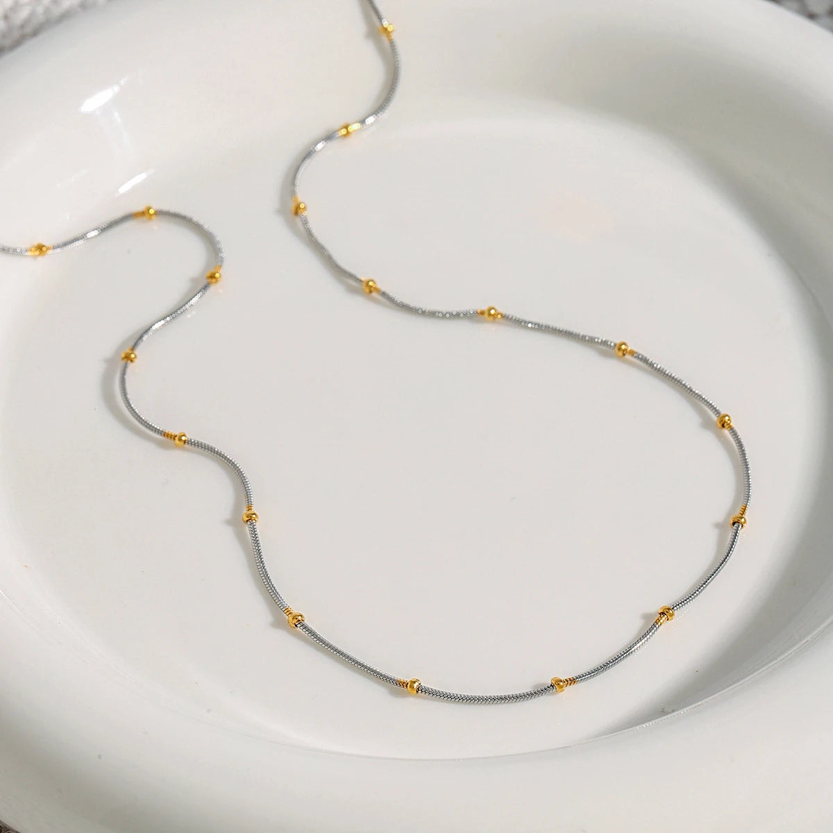 Versatile Beads Multi Layers Chain Necklace