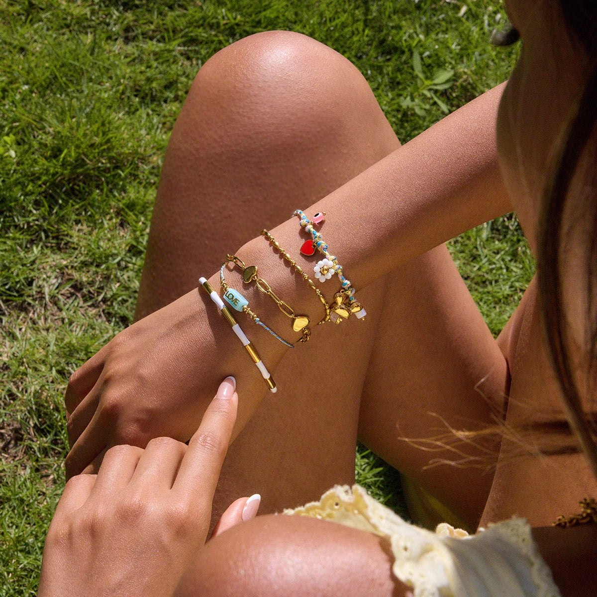 Vacation Style  Color Plated Bracelet