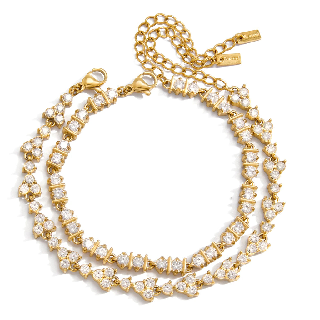 Delicate Zircon Tennis Bracelet