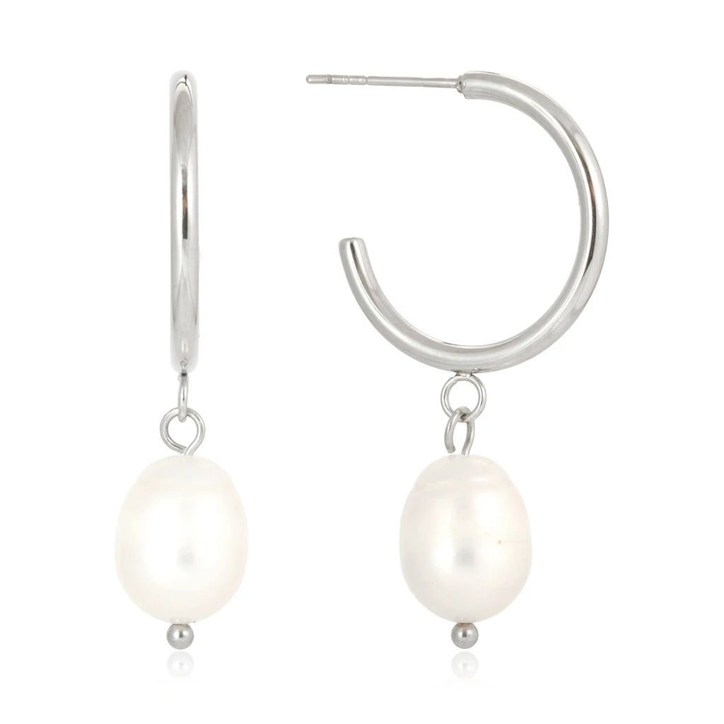 Elegant Freshwater Pearl Drop Earrings