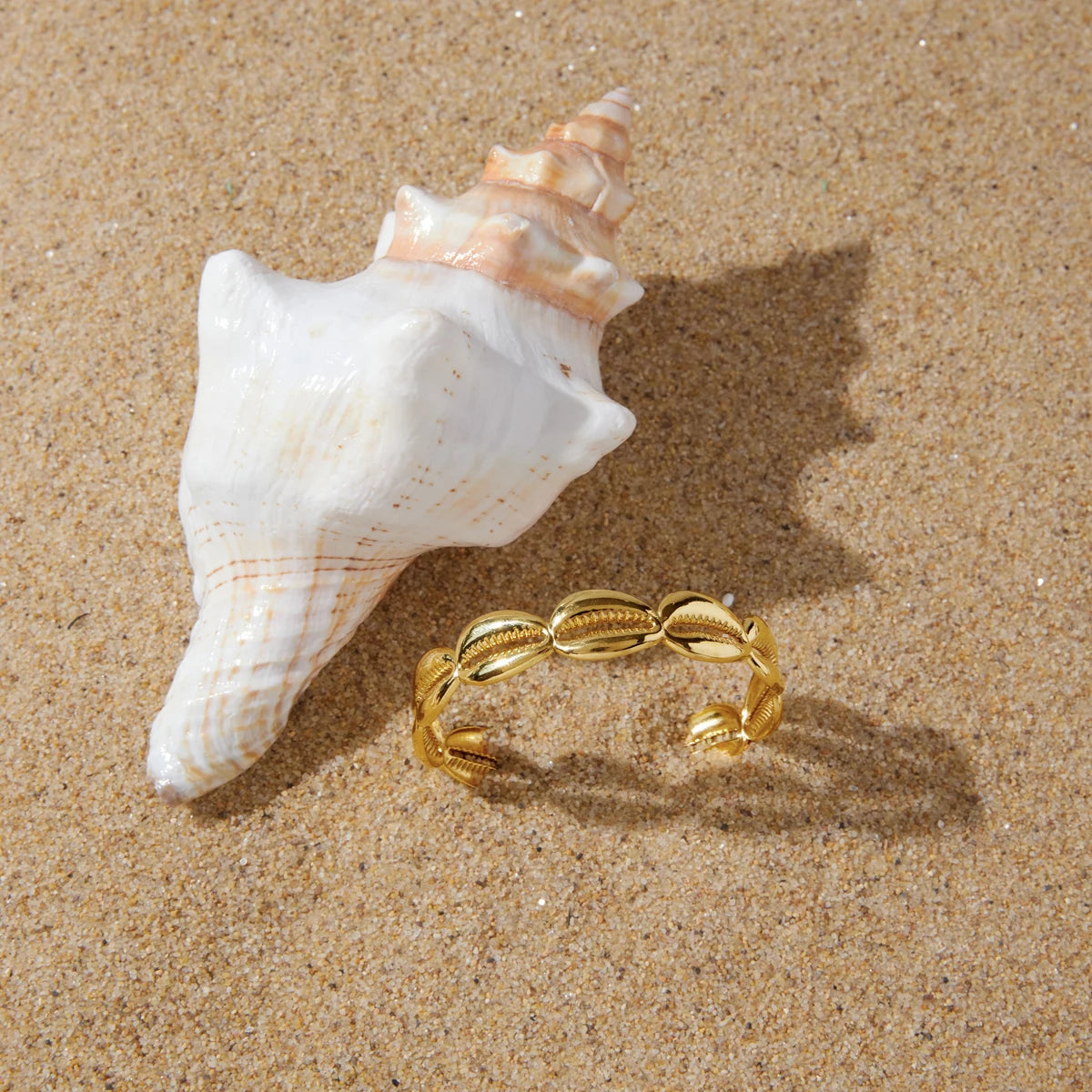 Ocean Style Shell Cuff Bracelet