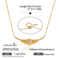 Zircon Star Pendant Necklace