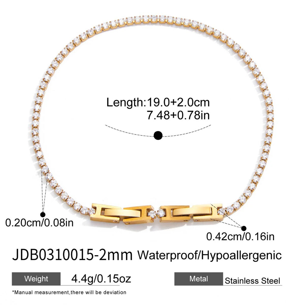 Luxury Zircon Tennis Bracelet