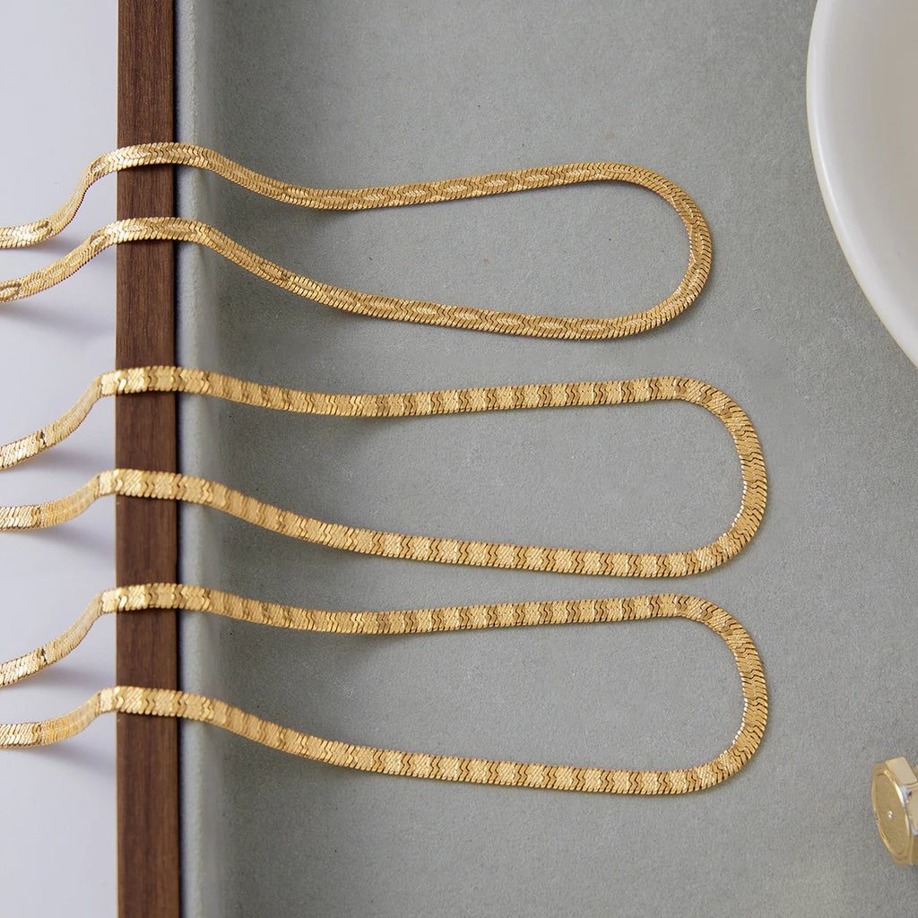 Minimalist Snake Chain Necklace