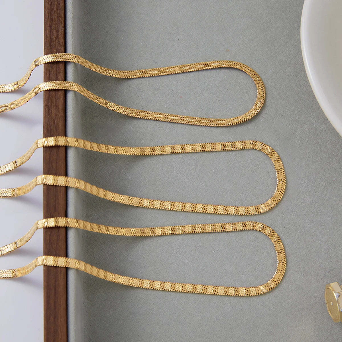 Minimalist Snake Chain Necklace