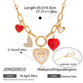 Romantic Heart Pendant Necklace