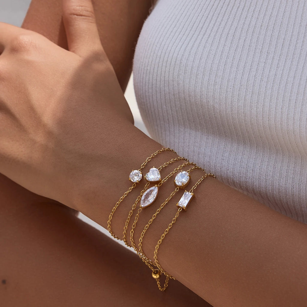 Classic Zircon Bracelet For Women